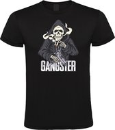 Klere-Zooi - Skeleton Gangster - Heren T-Shirt - XXL