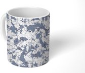 Mok - Koffiemok - Winter - Patronen - Verf - Camouflage - Mokken - 350 ML - Beker - Koffiemokken - Theemok