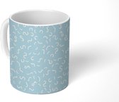 Mok - Koffiemok - Jongens - Patronen - Abstract - Mokken - 350 ML - Beker - Koffiemokken - Theemok