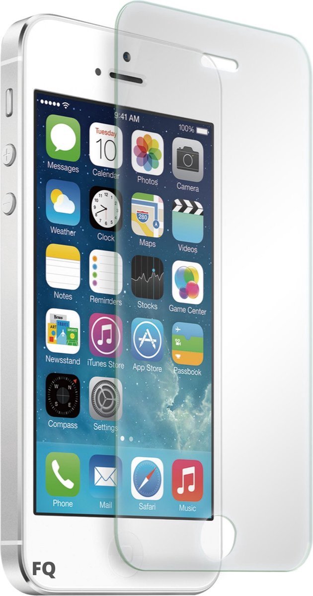 Fooniq Screenprotector Transparant - Geschikt Voor Apple iPhone 5S