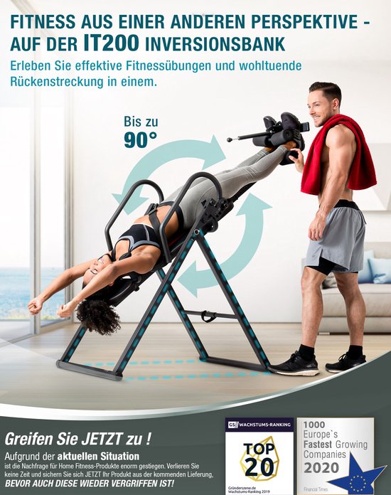 Banc de Musculation Entraîneur abdominal et dorsal 8 Niveaux réglable