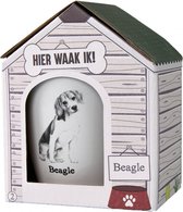 mok Dog Beagle 300ml keramiek wit