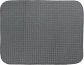 afdruipmat Rapida 50 x 38 x 0,2 cm polyester grijs