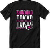 Tokyo - Shibuya | TSK Original & vintage | T-Shirt Heren - Dames | Roze | Perfect Cadeau Shirt | Grappige Spreuken - Zinnen - Teksten | Maat S