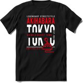 Tokyo - Akihabara | TSK Original & vintage | T-Shirt Heren - Dames | Rood | Perfect Cadeau Shirt | Grappige Spreuken - Zinnen - Teksten | Maat L