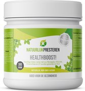Healthboost Green Juice - Superfood poeder - Chlorella - Natuurlijke vitamine C - Probiotica - Vezel supplement - Tarwegras - 300 g (30 - 60 porties)