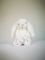 Knuffel - 30 cm - Konijn - Fidde - wit