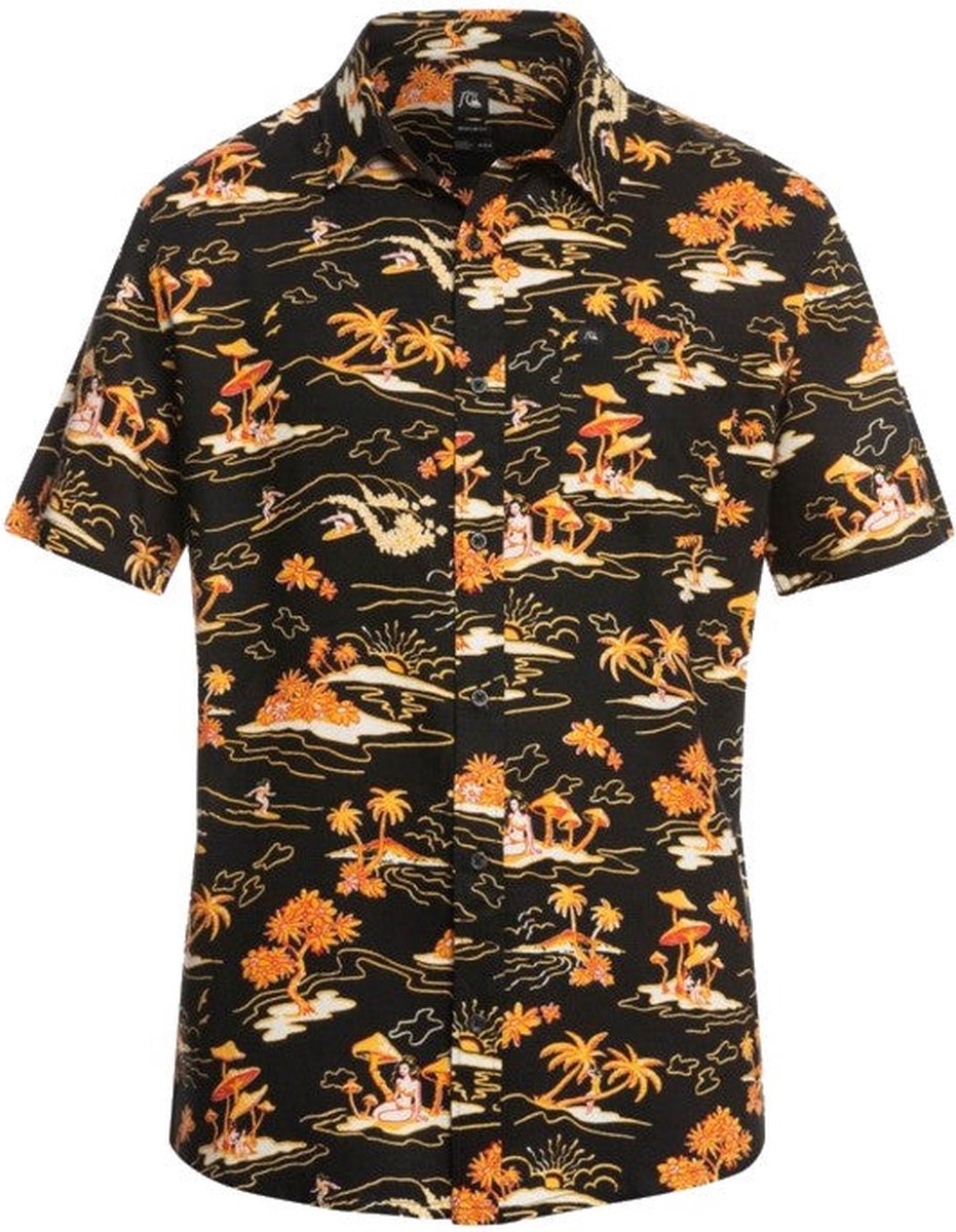 Quiksilver Simple Days Overhemd - Black Simple Days