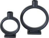 Boltze Home Kandelaar Valongo 2 delige set zwart