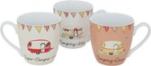 Boltze Home Jumbo mok Camping 480ml (1 stuk) assorti