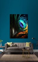 Schilderij Pouwveer | Hout | 60 cm x  80 cm