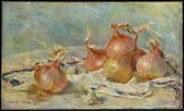 Kunst: Pierre-Auguste Renoir, Onions, 1881, Schilderij op canvas, formaat is 60X90 CM