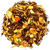 Rooibos thee - Citroen gember - Rooibosthee - Thee - Losse thee - Verse thee - Ijsthee - High tea - Ice tea - Met echte stukken - Gember - Citroen - Zoethout - Pepermunt - Thee pak