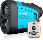 Happygetfit - Laserafstandsmeter voor golfen, zeer nauwkeurig 600 yards (548 meter) golfafstandsmeter met helling aan/uit, vlaggenmast vergrendeling, trillingsfunctie, legaal voor