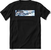 True Atlantic Salmon| vissen outdoor T-Shirt Heren / dames | hengelsport cadeau Shirt - grappige Spreuken, Zinnen en Teksten Maat M