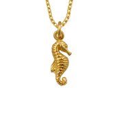 KAYA Sieraden | Ketting Zeepaardje Verguld