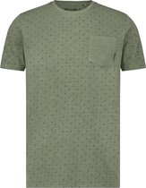 BlueFields T-shirt T Shirt With Fine Print 36432011 3700 Mannen Maat - 3XL