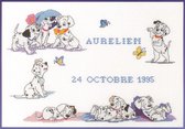 borduurpakket 6440-10 101 dalmatiërs, geboorte