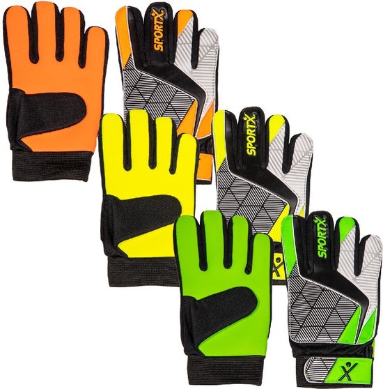 Foto: Sportx keeperhandschoenen maat 5 assorti