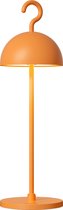Sompex Tafellamp of hanglamp Hook | Led | Oranje - indoor / outdoor / voor binnen en buiten met oplaadkabel USB  - 2700-3000k - kleur in warm of koel wit instelbaar - Design accu(t