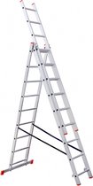 STS driedelige reformladder Banja Luka - B10B3/250 - 3 x 9 treden - 5,36 m