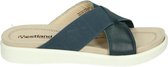 Westland ALBI 05 - Volwassenen Dames slippers - Kleur: Blauw - Maat: 39