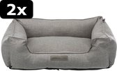 2x MAND TALIS GRIJS 100X70CM