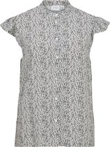 Vila Blouse Vipaya S/l Top /su 14072796 Cloud Dancer Dames Maat - W36
