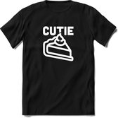 Cutiepie Cake - Valentijnsdag T-Shirt Heren / Dames - Perfect Valentijn Cadeau Mannen / Vrouwen - Grappige Liefdes en Exen Spreuken, Zinnen en Teksten.