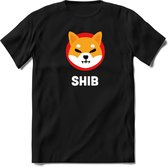 Shib T-Shirt | Crypto ethereum kleding Kado Heren / Dames | Perfect cryptocurrency munt Cadeau shirt Maat S