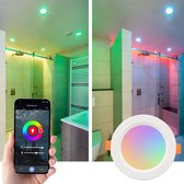 Tuya slimme lichtbron RGBWW inbouwspot - Down light - 7W - Smart Life app - Slimme verlichting
