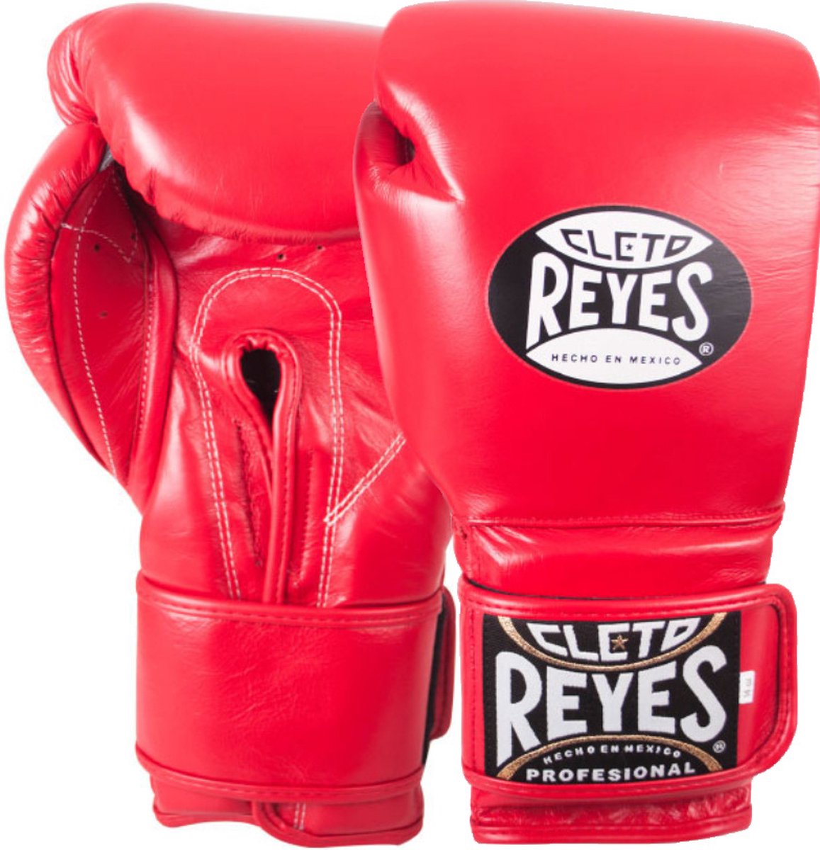 Cleto Reyes - bokshandschoenen - Velcro Sparring gloves - Rood - 12oz