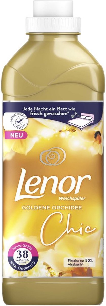 Goedkoopste Lenor wasverzachter gouden orchidee 38 wasbeurten