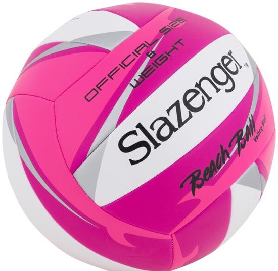 Volleybal - Slazenger - Bal - Strandbal - Sport - Spel - Roze | bol.com