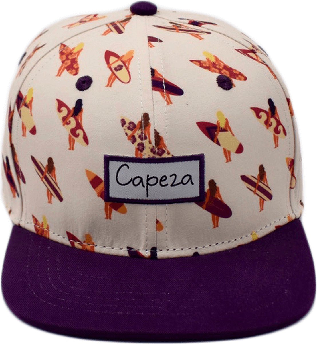 Capeza - Inès - Kind 6 jaar en hoger - Snapback kind - Kinderpet - Zomerpet - Pet voor kinderen - snapback cap