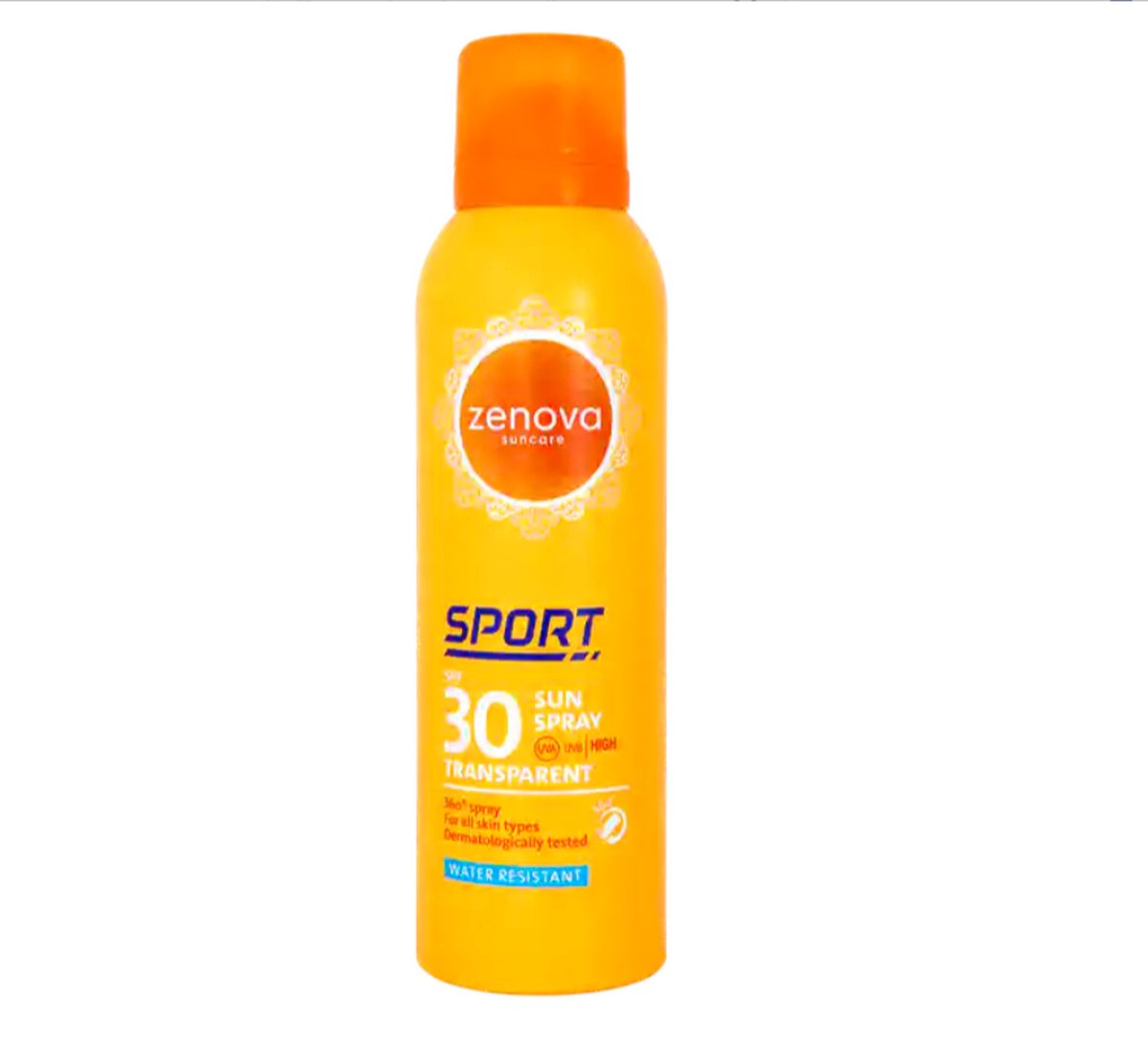 Zenova Sun Spray Sport Transparent 200 ml- SPF 30