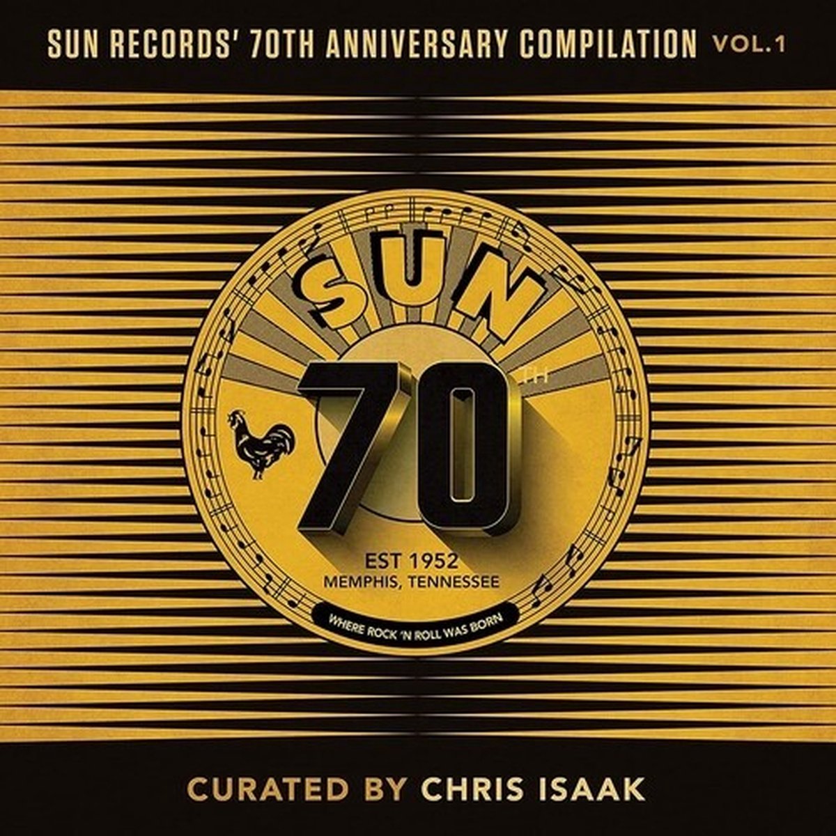 Various Artists - Sun Records' 70th Anniversary Compilation Vol. 1 (LP)