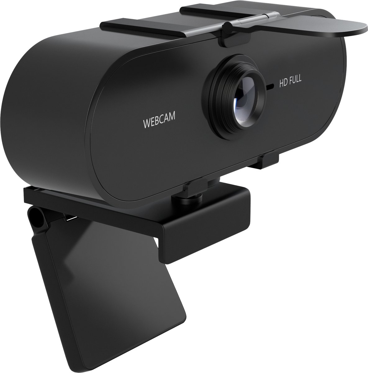SMARTIFY Webcam - HD Pro Webcam - Ingebouwde Microfoon - Inclusief Webcam Cover