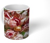 Mok - Rozen - Kleuren - Muur - 350 ML - Beker - Uitdeelcadeautjes