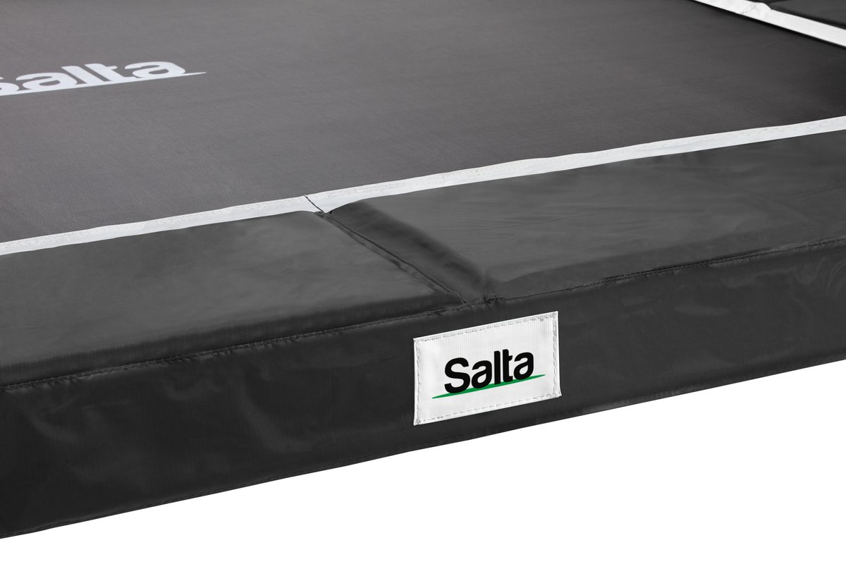 Salta - Trampoline Veiligheidsrand Universeel - 305 x 214 cm - Zwart — afbeelding 2