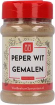 Van Beekum Specerijen - Peper Wit Gemalen - Strooibus 160 gram