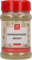 Van Beekum Specerijen-Paprikapoeder Groen - Strooibus 150 gram
