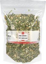 Van Beekum Specerijen - Prei Groen Wit 10x10 mm - 250 gram (hersluitbare stazak)