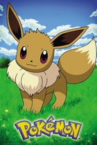 Pokémon Eevee poster - Manga - Japans - Gaming - 61 x 91.5 cm
