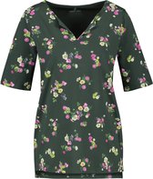 GERRY WEBER Dames Tuniekshirt met bloemenmotief