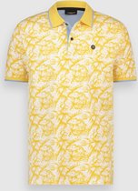 Polo Allover Print Leafs Men T.Shirt | Minion Yellow