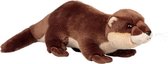 Pluche knuffeldier Rivier otter 43 cm - Water dieren speelgoed knuffels