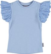 Vinrose meisjes t-shirt powder blue - maat 110/116