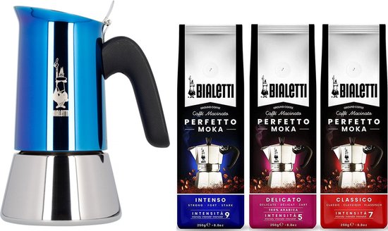 Bialetti Venus Blue Percolator 6 kops + 
