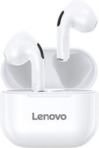 Lenovo LP 40 Bluetooth Oordopjes - Wireless Earphones - Draadloos - Draadloze Oordopjes - Draadloze Oortjes - Bluetooth Oordopjes -  - Oortjes - Wit